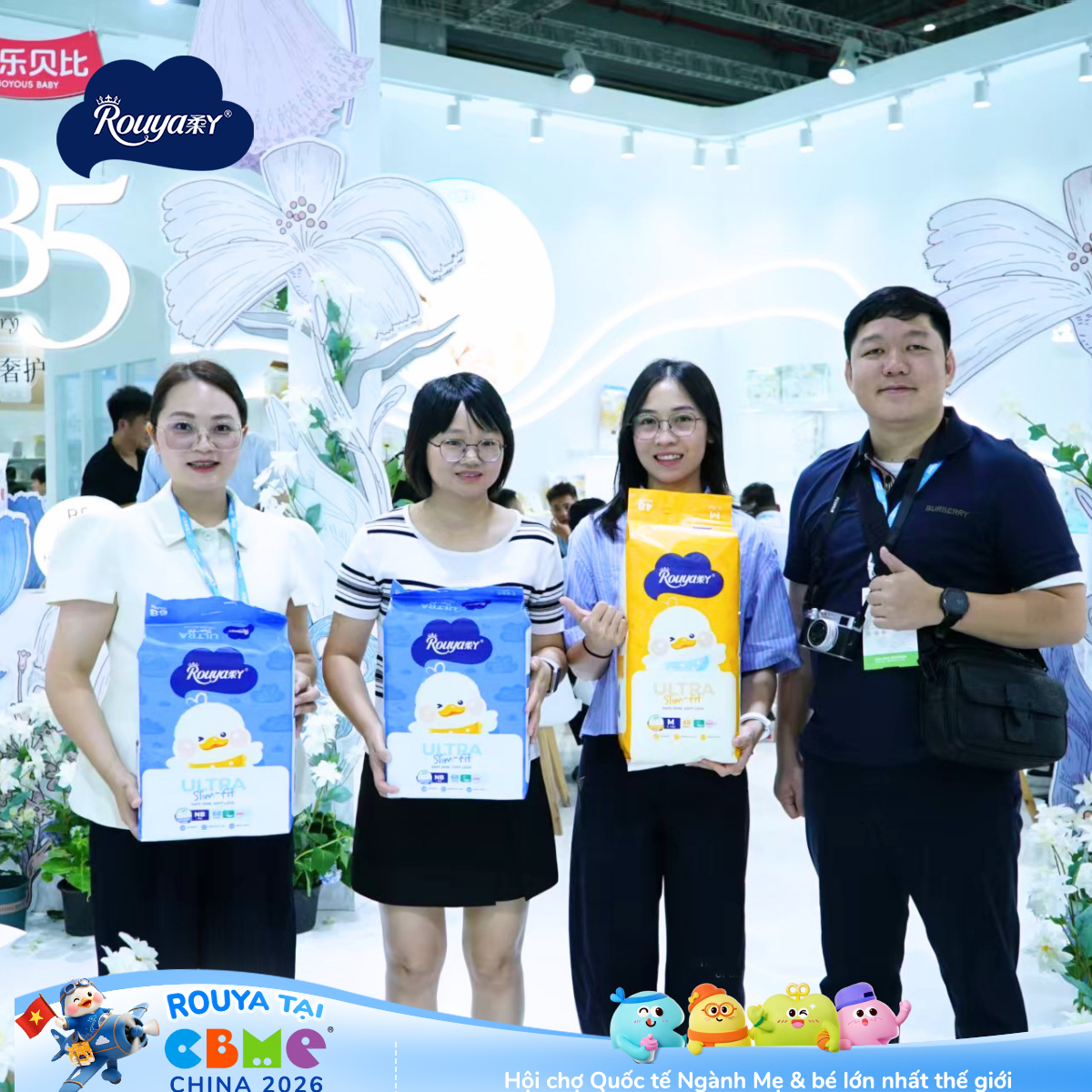 Đại diện Rouya Vietnam và Giám đốc R&D của Rouya tại Tianjiao